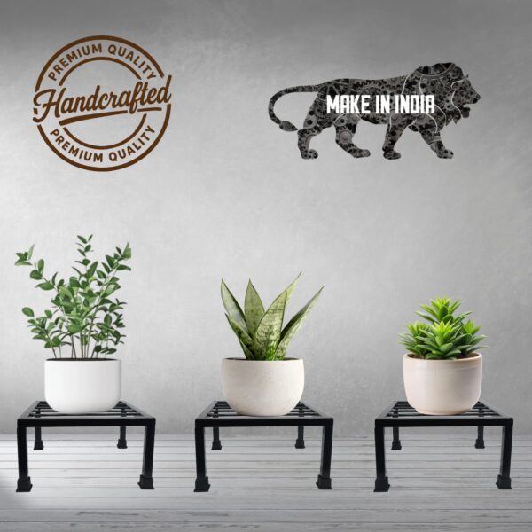 Modern Black Decorative Stand for Indoor and Outdoor Plant