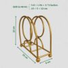 Modern Metal Tissue Paper Stand & Napkin Holder