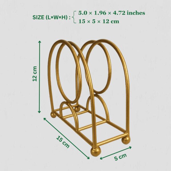 Modern Metal Tissue Paper Stand & Napkin Holder