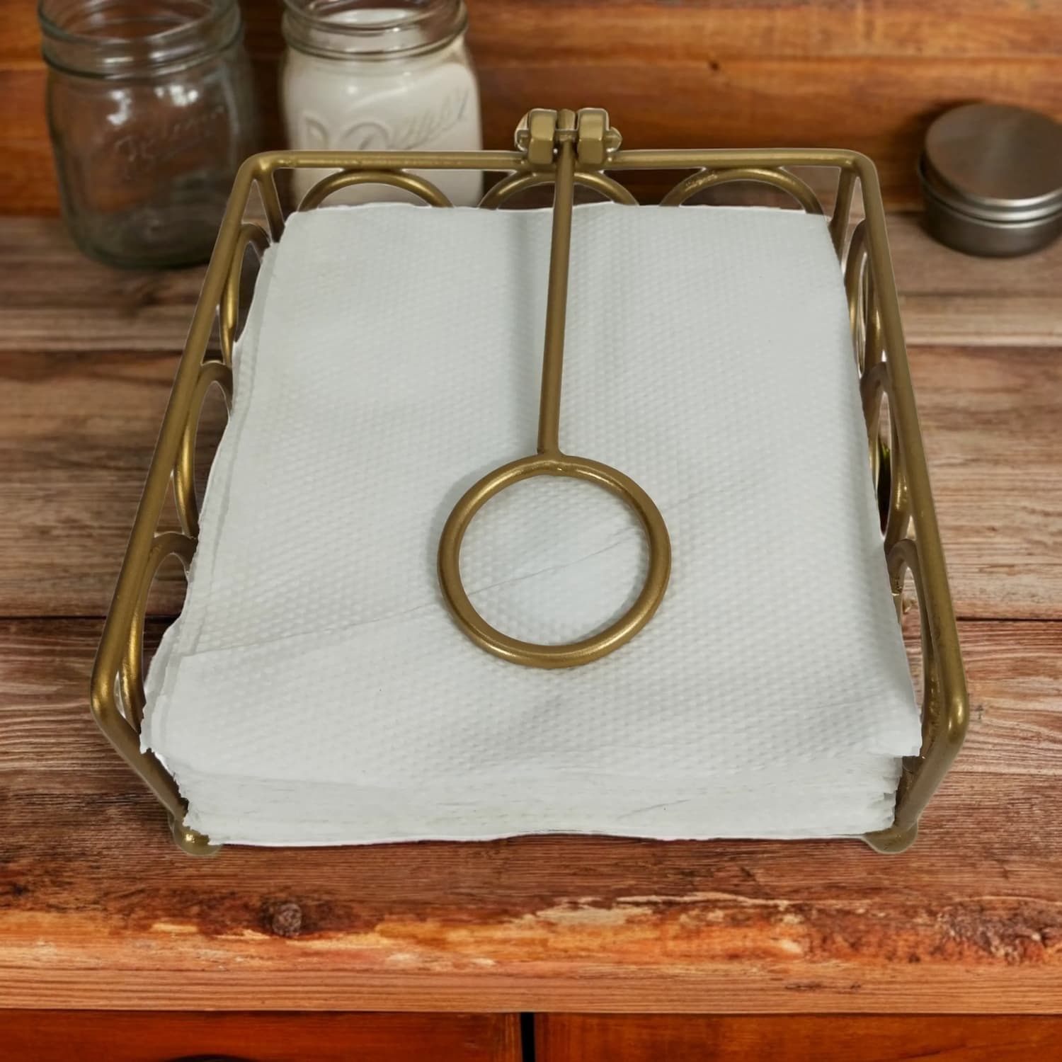 Premium Metal Tissue Paper Stand & Holder