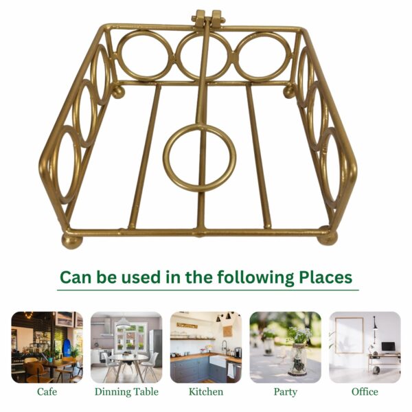 Premium Metal Tissue Paper Stand
