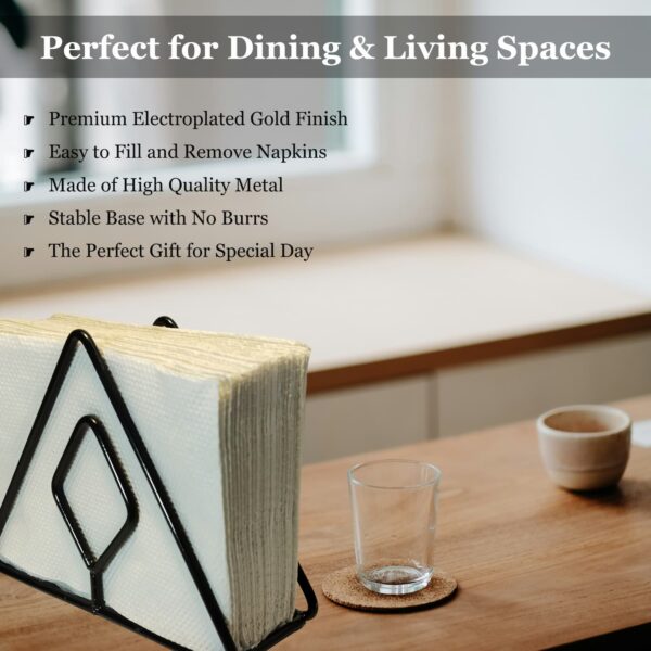 Stylish Napkin Holder for Kitchen, Bathroom, Dining & Restaurant Table Stylish Napkin Holder for Kitchen, Bathroom, Dining & Restaurant Table