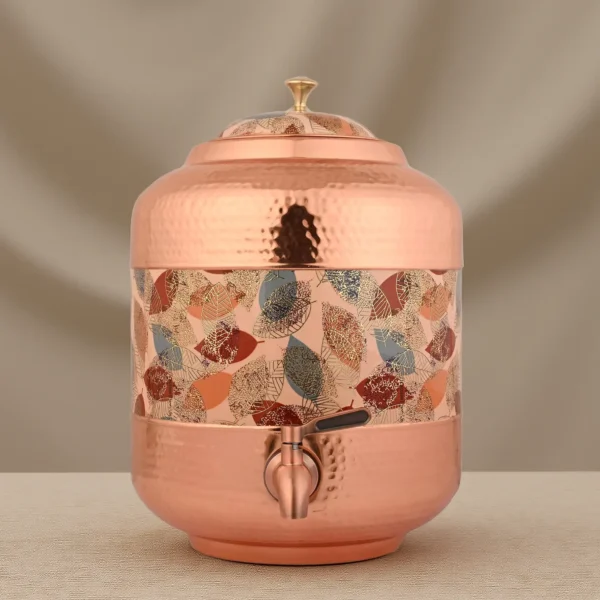 Printed Copper Water Dispenser 11 Litre
