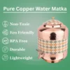 Pure Copper Water Dispenser 11 Litre with Leak Proof Tap