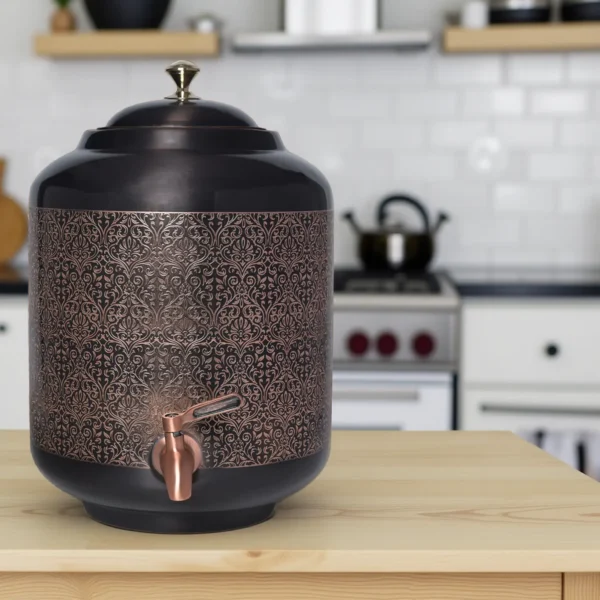 Pure Copper Water Dispenser 11 Litre with Leak-Proof Tap