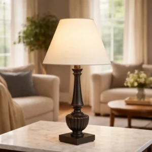 Classic Metal Table Lamp for Elegant Home Décor