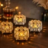 Crystal Tealight Candle Holder