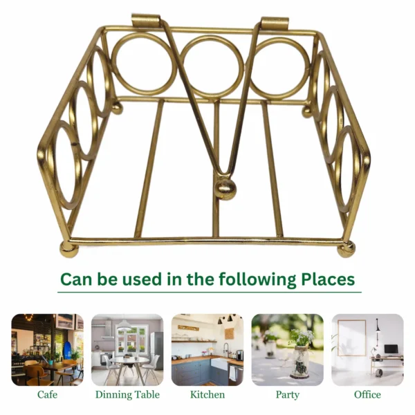 Premium Metal Tissue Paper Stand