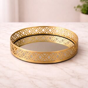 Vintage Glass Jewelry Tray